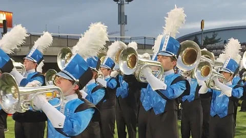 Central Valley High School Marching Band Baritones